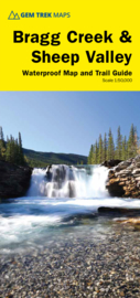 Wandelkaart Bragg Creek & Sheep Valley | Gem Trek nr. 8 | 1:50.000 |  ISBN 9781990161094