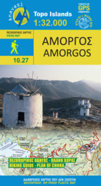 Wandelkaart Amorgos | Anavasi 10.27 | 1:35.000 | ISBN 9789608195318