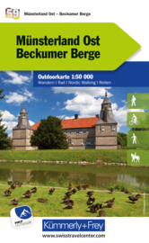 Wandelkaart Münsterland Ost - Beckumer Berge | Kümmerly & Frey 59 | 1:35.000 | ISBN 9783259025963
