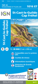 Wandelkaart 1016ET - 1016 ET St.-Cast-le-Guildo, Cap Fréhel, Plancoët, Ploubalay, Matignon, St-Lunaire | Bretagne | ISBN 9782758551775