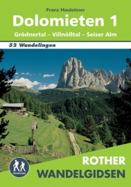 Wandelgids Dolomieten 1 - Val Gardena, Villnosstal - Seiser Alm | Elmar - Rother Dolomiten 1 | ISBN 9789038921303