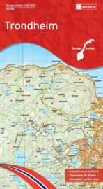 Wandelkaart Trondheim 2665 | Nordeca | 1:50.000 | ISBN 7071940100900