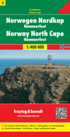 Wegenkaart Noorwegen Noordkaapregio | Freytag & Berndt | ISBN 9783707904659