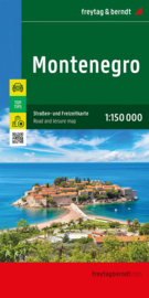 Wegenkaart Montenegro | Freytag & Berndt | 1:150.000 | ISBN 9783707922332