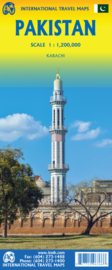 Wegenkaart Pakistan | ITMB | 1:1,2 miljoen | ISBN 9781771296366