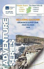 Wandelkaart Aran eilanden - Ierland |  Ordnance Survey Ireland | 1:25.000 | ISBN 9781908852786