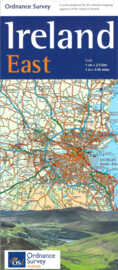 Wegenkaart Ierland Oost  | Ordnance Survey | Holiday map nr. 2 | ISBN 9781908852854