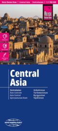Wegenkaart Centraal Azië : Oezbekistan, Kirgizië, Turkmenistan en Tajikistan | Reise Know How | 1:1,7 miljoen | ISBN 9783831775392
