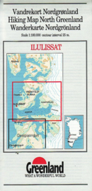 Wandelkaart Ilulissat | 1:100.000 | Harvey Maps 12 | ISBN 9788790677107