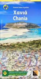 Wegenkaart 94 Kreta west - Chania | Anavasi Maps | ISBN 9789608195790