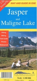 Wandel - Wegenkaart Jasper & Maligne Lake map | GEM Trek nr. 1 | 1:100.000 | ISBN 9781895526233
