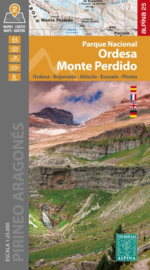 Wandelkaart Parque Nacional Ordesa y Monte Perdido | Editorial Alpina | 1:25.000 | ISBN 9788480909952