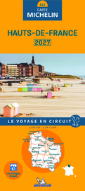 Wegenkaart  Haute de France - Nord Pas de Calais - Picardië 2027 | Michelin 17511 | ISBN 9782067271517