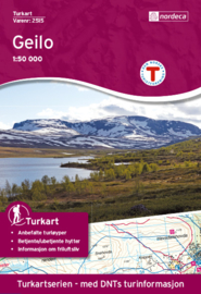 Wandelkaart Geilo 2515 | Nordeca | 1:50.000 | ISBN 7046660025154