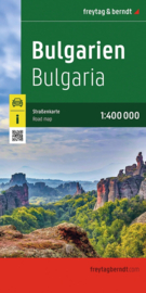 Wegenkaart Bulgarije | Freytag & Berndt | 1:400.000 | ISBN 9783707925111