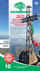 Wandelkaart Valle Po - Monviso - Monte Bracco | Ed. Fraternali 10 | 1:25.000 | ISBN 9788897465249