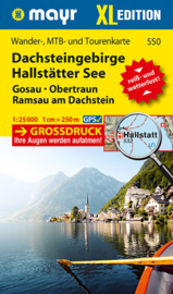 Wandelkaart Dachsteingebirge - Halstätter See XL | Walter Mayr 550 | 1:25.000 | ISBN 9783990448762