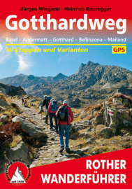 Wandelgids Gotthardweg - 30 Etappen mit Varianten | Rother | ISBN 9783763345069