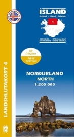 Wegenkaart - Fietskaart Nordurland / Noord IJsland 04 | 1:200 000 | Mal og menning | ISBN 9789979333791
