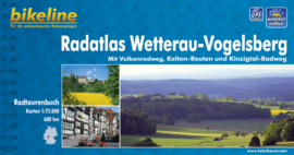 Afgeprijsd - Fietsgids Wetterau, Vogelsberg Radatlas - 680 km. | Bikeline | ISBN 9783850001724