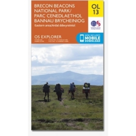 Wandelkaart Brecon Beacons NP East | Ordnance Survey Explorer maps 13 | 1:25.000 | ISBN 9780319242520