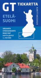 Fiets - Wegenkaart Etelä - Suomi GT 1 | Karttakeskus | 1:250.000 | ISBN 9789522665454