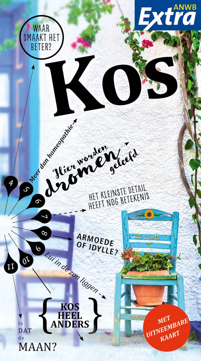 Reisgids Kos | ANWB Extra | ISBN 9789018054656