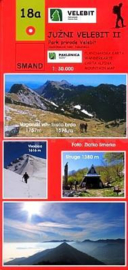 Wandelkaart Juzni Velebit 2 | Smand Map 18A | 1:25.000 | ISBN 9789537163112