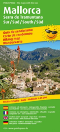 Wandelkaart Mallorca, Serra de Tramuntana Zuid | Public Press | ISBN 9783747304280