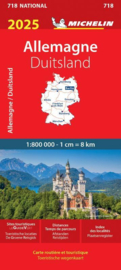 Wegenkaart Duitsland  2025 | Michelin | ISBN 9782067265356