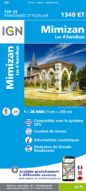 Wandelkaart Mimizan, Lac d'Aureilhan  | Franse Atlantische Kust | IGN 1340ET - IGN 1340 ET | ISBN 9782758542919