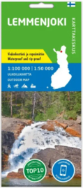 Wandelkaart Lemmenjoki NP | Karttakeskus - Genimap | 1:100.000 | ISBN 9789522667281