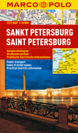 Stadskaart St. Petersburg | Marco Polo | 1:15.000 | ISBN 9783829730785
