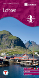 Wandelkaart Lofoten 2549 | Nordeca | 1:100.000 | ISBN 7046660025499