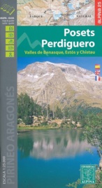 Wandelkaart Posets Perdiguero/Valles de Benasque | Editorial Alpina | Centrale Pyreneeën | 1:25.000 | ISBN 9788480906128