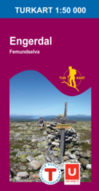 Wandelkaart Engerdal - Femundselva 2723 | Nordeca | 1:50.000 | ISBN 7046660027233