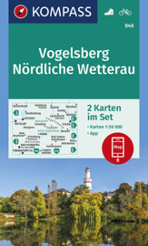 Wandelkaart Vogelsberg-Nördliche Wetterau | Kompass 846 | 1:50.000 | ISBN 9783990445594