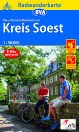 Fietskaart Radwandern im Kreis Soest | ADFC regionalkarte | ISBN 9783969900338