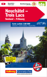 Fietskaart Neuchâtel / Trois Lacs | Kümmerly+Frey nr. 08 | 1:60.000 | ISBN 9783259024089