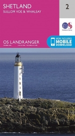Wandelkaart Shetland - Sullom Voe & Whalsay | Ordnance Survey 2 | ISBN 9780319261002