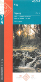 Topografische kaart Belgie NGI 48 / 3-4  Huy - Nandrin | 1:25.000 - ISBN 9789462353763