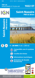 Wandelkaart Saint-Nazaire & Parc Naturel Regional de Briere | IGN 1022ET – IGN 1022 ET | ISBN 9782758551362