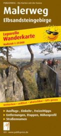 Wandelkaart Malerweg | Public Press | ISBN 9783899204513