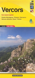 Wandelkaart Vercors - Parc National | 1:60.000 | Editions Libris 10 | ISBN 9782723476737