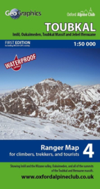 Wandelkaart Toubkal | Oxford Alpine Club | 1:50.000 | ISBN 9995341201098