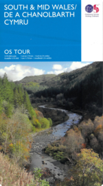 Wegenkaart Wales South & Mid nr. 11 | Ordnance Survey | 1:175.000 | ISBN 9780319263617