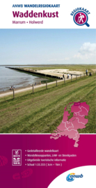 Wandelkaart Waddenkust - Lauwersmeer | ANWB | 1:33.333 | ISBN 9789018046378