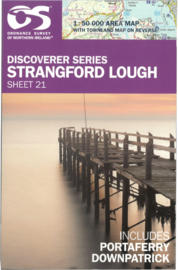 Wandelkaart Strangford Lough| Discovery Northern Ireland 21 - Ordnance survey | 1:50.000 | ISBN 9781911643074