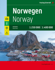 Wegenatlas Noorwegen - Norwegen - Norge | Freytag & Berndt | ISBN 9783707917444