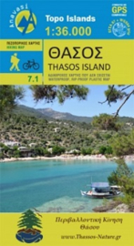 Wandelkaart Thassos - Thasos | Anavasi 7.1 | 1:36.000 | ISBN 9789609412254